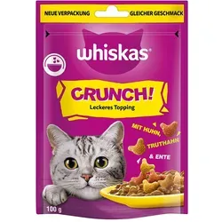 Whiskas Crunch Huhn, Truthahn & Ente 100g