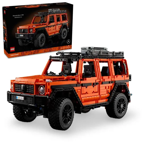 LEGO Technic Mercedes-Benz G 500 - Luxus-Geländewagen Bauset für Erwachsene mit authentischen Funktionen und detailreicher Bauanleitung