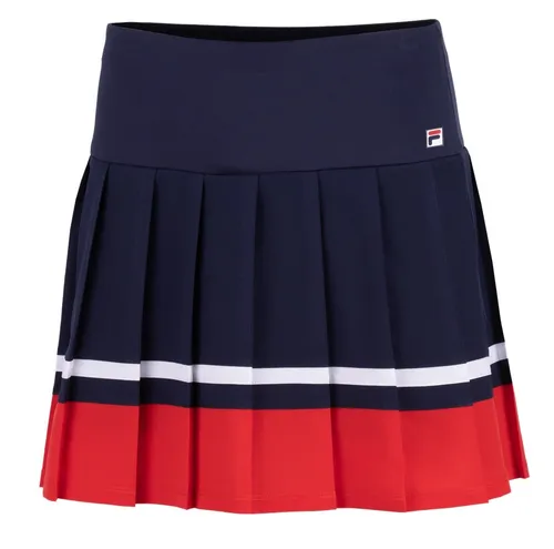 Fila Tennis Skort Sabine - Sportlicher Skort für Tennis, Golf und Padel, kombiniert Eleganz und Funktionalität mit integriertem Ballhalter und hohem Bund für optimalen Halt.
