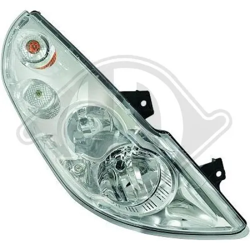 DIEDERICHS 1887085 Scheinwerfer links für OPEL RENAULT - Zusatzscheinwerfer mit hochwertiger Verarbeitung für optimale Sicht und Sicherheit auf der Straße.