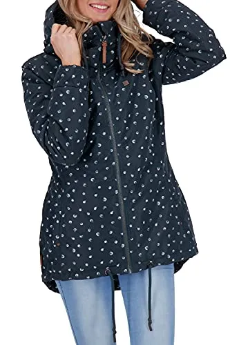ALIFE and Kickin LilouAK Jacket – Damen Winterjacke Kurz - Funktionsjacke für Damen, warm gefüttert und stylisch, ideal für kalte Tage mit Kapuze und praktischen Fronttaschen.