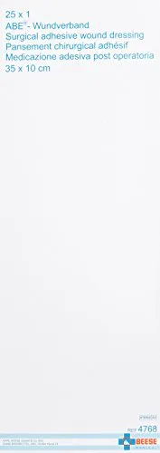 Meditrade 4768 Abe Wundverband, Steril, 35 cm Länge x 10 cm Breite (25-er pack)