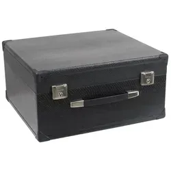 Alpenklang Akkordeonkoffer 48 Bass - Sicherer Transport für Ihr Instrument - Zubehör für Tasteninstrumente, robuster Koffer mit Holzkern und Plüsch-Polsterung, ideal für 48 Bass-Akkordeons, bietet optimalen Schutz und ist abschließbar.