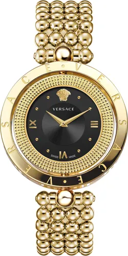 Versace Schweizer Uhr EON - Schweizer Uhr mit Quarz-Antrieb, eleganter Chronograph und spritzwassergeschützt. Perfekt für stilbewusste Träger.