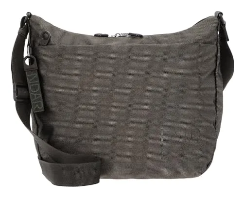 Mandarina Duck Damen MD20 Crossover Tasche, Pyrit - Damen-Schultertasche aus langlebigem Mitrix-Gewebe mit praktischem Doppelschieber-Reißverschluss und toller interner Organisation für Handy und Taschen.