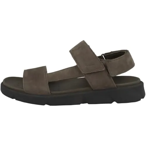 Geox Herren U XAND 2S B Slide Sandal, Military, 43 EU - Wanderschuhe mit optimaler Stoßdämpfung, atmungsaktiv und leicht für schnelles Anziehen – ideal für Outdoor-Abenteuer.