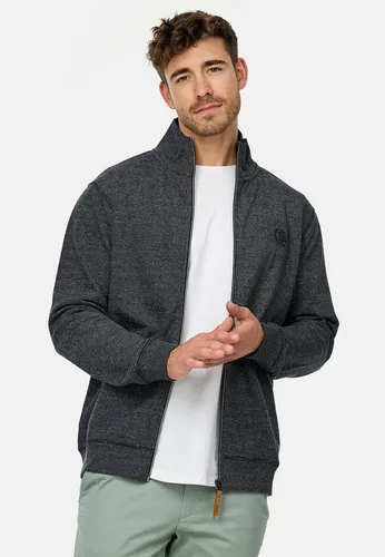 Indicode Sweatjacke Herren INYanic mit Reißverschluss - Stilvolle Sweatjacke für Männer mit Reißverschluss, ideal für jeden Tag. Baumwoll-Polyester-Mix sorgt für hohen Tragekomfort und Formbeständigkeit. Sportlich-eleganter Stehkragen und elastische Bündchen für perfekten Sitz.