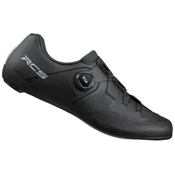 Shimano Rennrad-Fahrradschuhe RC503, schwarz - Fahrradschuhe mit BOA® Fit System für optimale Passform und carbonfaserverstärkter Zwischensohle für exzellente Kraftübertragung. Ideal für Rennradfahrer, die Komfort und Leistung suchen.