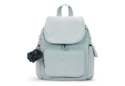 Kipling CITY PACK MINI Rucksack in Breezy Blue - Kleiner, leichter Rucksack aus recyceltem Material, ideal für den Alltag. Mit praktischen Fächern und einem modernen Design für müheloses Tragen.