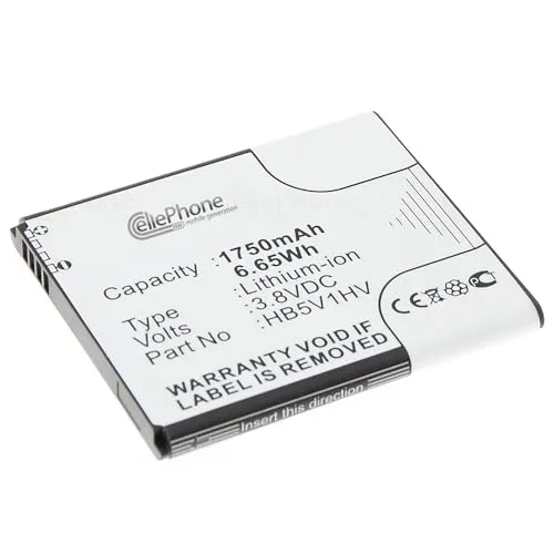 cellePhone Akku Li-Ion kompatibel mit Huawei Ascend Y300 / Y500 (Ersatz für HB5V1)