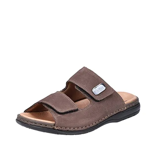 moro Gr. 45 25590 Pantolette - Clogs & Pantoletten für Herren, mit weicher Innendecksohle und individuell verstellbaren Klettverschlüssen für optimalen Tragekomfort im Alltag.