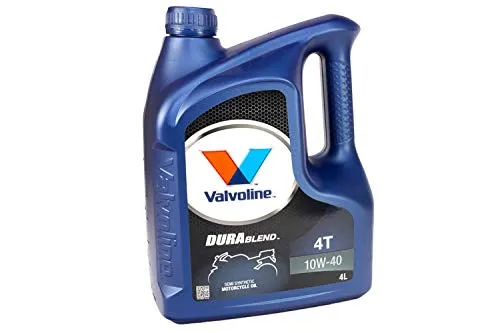 Valvoline Motoröl DuraBlend 4T 10W-40 VE14207 - Motoröl für 4-Takt-Motoren, bietet hervorragenden Schutz und Leistung, ideal für sportliche Motorräder und hohe Ansprüche.
