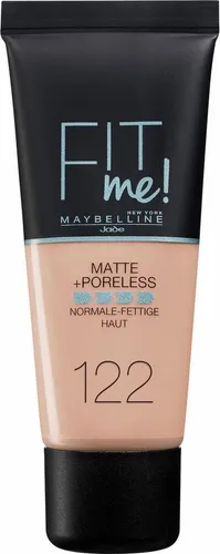 MAYBELLINE NEW YORK Foundation FIT ME! MATTE + PORELESS MAKE-UP, für einen natürlich mattierten Teint, leichte bis mittlere Deckkraft