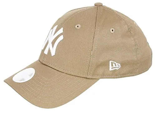 New Era 9Forty Damen Cap - New York Yankees khaki beige - Hüte & Mützen, stylisches Baseballcap aus 100% Baumwolle für einen lässigen Look im Sommer, ideal für Sport und Freizeit.