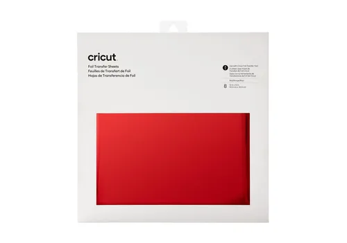 Cricut Transferfolien für Schneideplotter 30.5 cm x 30.5 cm rot 2008721