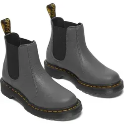 Dr. Martens 2976 Winter Schuhe gunmetal Gr. 37 - Wanderschuhe mit ikonischem Chelsea-Design, gefertigt aus weichem Virginia-Leder für maximalen Komfort und langlebige Goodyear-Rahmennaht-Konstruktion.