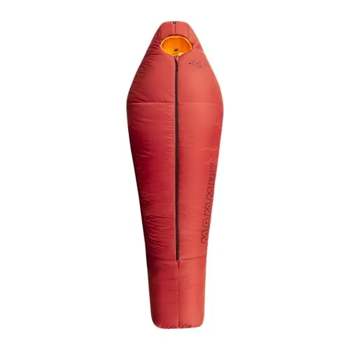 Mammut Women's Comfort Fiber Bag -7°C Schlafsack - Kunstfaserschlafsack für Damen, bietet kuschelige Wärme bei kühlen Nächten und kann bei Bedarf als Decke verwendet werden. Ideal für Camping und Outdoor-Abenteuer.