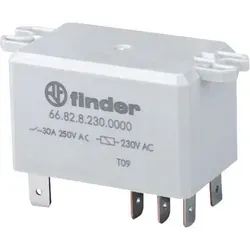 Relais Finder 230vac 2ctos Open On Standby 30a/250vac 66828230.0300 66.82.8.230.0300