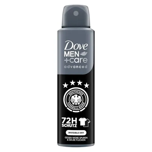 Dove MEN+care advanced Anti Transpirant Invisible Dry gegen weiße Spuren schützt 72 Stunden vor Körpergeruch und Schweiß 150 ml