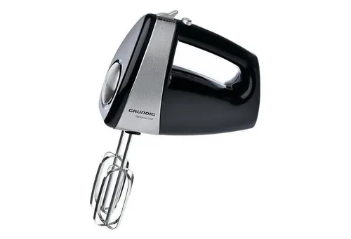 Grundig Handmixer HM 5040, 300 W - Handmixer mit 300 W Leistung, 5 Geschwindigkeitsstufen und spülmaschinengeeignetem Zubehör - ideal für müheloses Mixen, Rühren und Aufschlagen in der Küche.