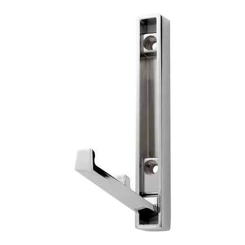 SO-TECH® Klapphaken Garderobenhaken VALVOLE 12 x 1,6 cm, (1-St), Chrom poliert inklusive Befestigungsschrauben, Chrom poliert