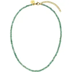 Purelei® Aventurine Kette Damen (Rosegold) – Wasserfeste Edelstahl Halskette - Ketten für Damen – Diese langlebige, wasserfeste Kette aus Edelstahl ist ideal für deinen individuellen Look und inspiriert von der Schönheit Hawaiis.