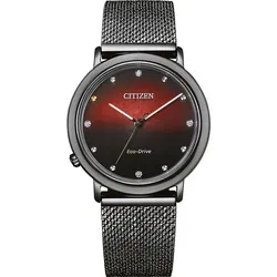 Citizen EM1007-47E Damenuhr - Elegante Solar-Armbanduhr mit Eco-Drive - Armbanduhren - Stilvolle Damenuhr mit 34 mm Edelstahlgehäuse, Solarbetrieb und 180 Tagen Gangreserve. Ideal für nachhaltige Eleganz im Alltag.