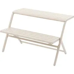 Hespéride Balkonset "drilia" 2-Sitzer aus Stahl - Kompaktes Balkonset für 2 Personen, ideal für enge Balkone. Modernes Design aus wetterfestem Stahl, perfekt für entspannte Sommermomente im Freien.