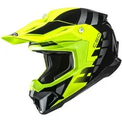 HJC C50 Mirage Mc3H Crosshelm Offroad Schwarz/Neongelb XXL (62-63) - HJC C50 Crosshelm aus fortschrittlicher Polycarbonat-Mischung. Leicht, schlagfest und mit optimaler Belüftung für besten Komfort bei Offroad-Abenteuern.