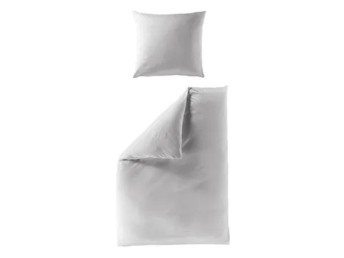BIERBAUM Bettwäsche Elegant uni, Mako-Satin 2-teilig - Bettwäsche-Sets aus 100% Baumwolle, luxuriöser Mako-Satin für seidig-weichen Schlafkomfort, pflegeleicht und ideal für hochwertige Ansprüche.