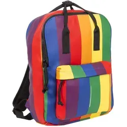 Mart - Chicago Rucksack rainbow - Daypack mit stylischem Design, wasserabweisend und viel Stauraum, ideal für Alltag und Freizeit, sorgt für hohen Tragekomfort durch gepolsterten Rücken und verstellbare Schultergurte.