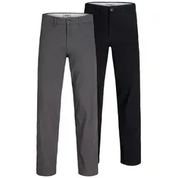 Chinohose JACK & JONES JPSTKANE DAVE CHINO 2PK MP NOOS, Herren - Stylische Chinohose von Jack & Jones in relaxed fit. Ideal für Büro und Freizeit, pflegeleicht und robust durch hochwertigen Webstoff.