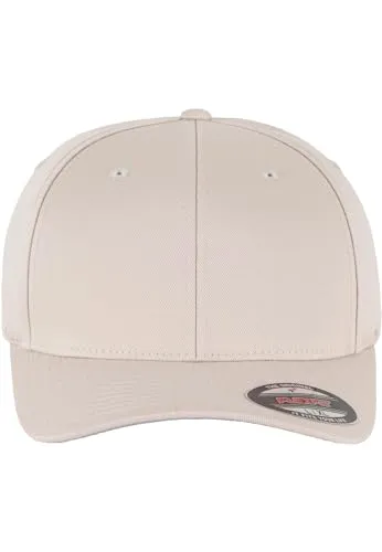 Flexfit Unisex Cap Wooly Combed, Unisex Baseballkappe, Youth, Stone