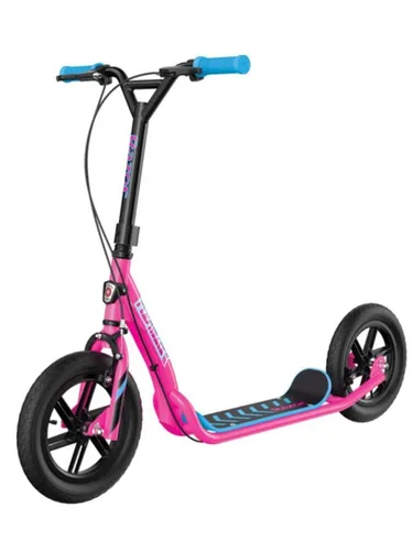 Razor Flashback Kick Scooter - BMX Stil für 8+ Jahre, Rosa - Roller / Kickboards mit retro-inspiriertem Design, handbetätigten Bremsen und extra großem Deck für optimale Sicherheit und Komfort bei der Fahrt.