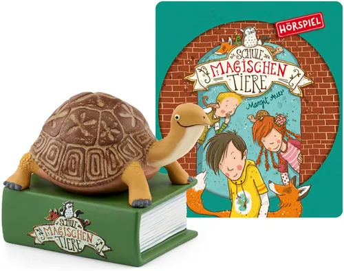 tonies Hörfiguren für Toniebox - Schule der magischen Tiere, ca. 82 Min. Hörspielspaß für Kinder ab 7 Jahren mit magischer Schildkröte Henrietta
