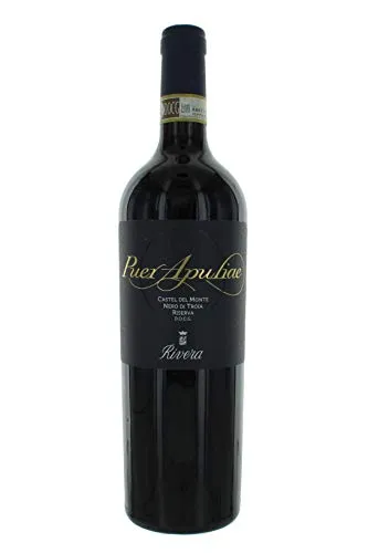 Puer Apuliae Nero Di Troia Riserva - Rotwein aus Puglia, 100% Nero Di Troia, 14 Monate in neuen Barriques gereift, bietet ein vollmundiges und samtiges Geschmackserlebnis mit Aromen von Waldfrüchten und Vanille.