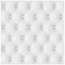 Wallario Tischplatte Weiße Ledertür (1 St), für Ikea Lack Tisch geeignet