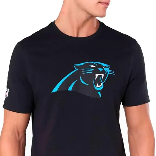 New Era Carolina Panthers NFL Team Logo Schwarz T-Shirt - XS