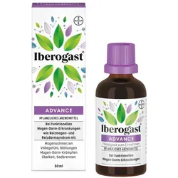 Iberogast ADVANCE - Magen-Darm-Beschwerden lindern - Arzneimittel zur Linderung von funktionellen Magen-Darm-Beschwerden wie Magenschmerzen und Blähungen, mit einer einzigartigen Kombination aus 6 Heilpflanzen für bessere Verdauung und Wohlbefinden.