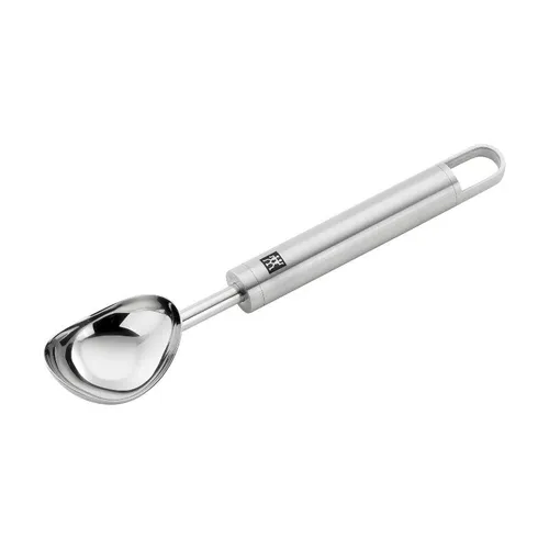 Zwilling Pro Eislöffel - 21 cm, Metallic-Grau, 18/10 Edelstahl, ergonomisches Design für müheloses Portionieren und optimale Hygiene