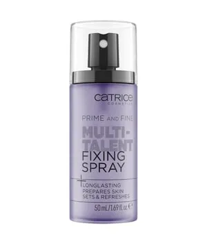 CATRICE Prime & Fine Multitalent Fixing Spray 50 ml - Multifunktionales Fixing Spray für Make-up. Ideal als Primer, zur Fixierung oder Erfrischung. Leicht, schnell-trocknend und transparent für ein perfektes Finish.