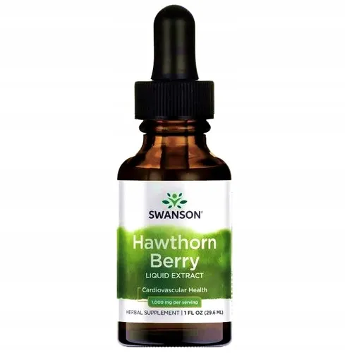 SWANSON Weißdornfruchtblatt- und Blütenextrakt 29,6 ml HERZ- UND Kreislauf-ANTIO