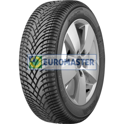 KLEBER Krisalp HP3 Winterreifen 175/70 R14 84T M+S DOT 2023 - Autoreifen mit hervorragender Nasshaftung (C) und kraftstoffeffizient (D), ideal für sicheres Fahren im Winter, bis 190 km/h geeignet.