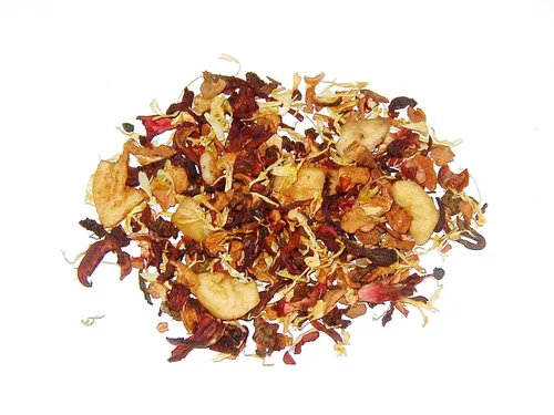 Banane-Zimt Früchtetee 250 g loser Tee lecker 1 kg/26,00€ Tee-Meyer g1