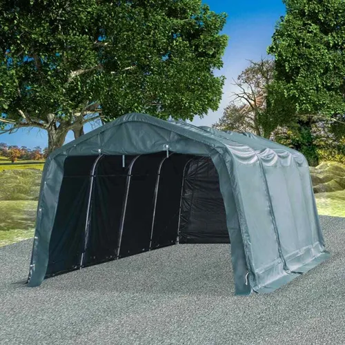 vidaXL Weidezelt für Pferde, Schafe & Kühe - Stallbedarf für Viehhaltung - Robustes Weidezelt aus 550g/m² PVC, UV-beständig und wasserabweisend, idealer Unterschlupf bei jedem Wetter.