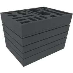 Feldherr Schaumstoff-Set Organizer Insert für HeroQuest (2021) Grundspiel 4 Er