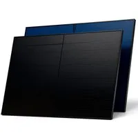 SUNNIVA® Solarmodul 2x 500 W FULL BLACK Bifazial - Insel-Photovoltaikanlagen – Profitieren Sie von 1000W Leistung und der innovativen bifazialen Technologie für maximale Energieausbeute auf kleinstem Raum.