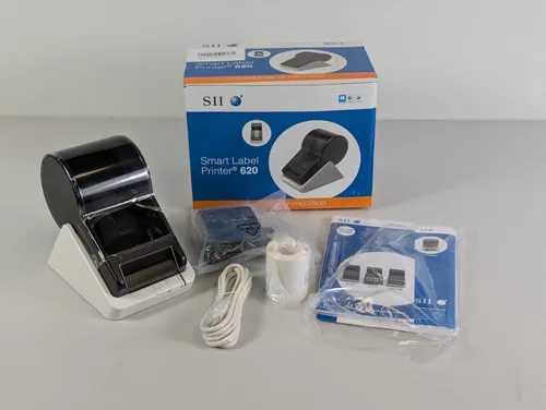 SEIKO INSTRUMENTS Smart Label Printer SLP620 - Drucker: Thermodrucker für präzise Etiketten, ideal für Büro und Versand, kompaktes Design und einfache Bedienung.