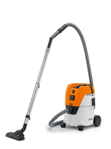 STIHL SE 62 E Elektro-Nass- und Trockensauger - SPEZIALSAUGER für Haushalt und Werkstatt, kompakt und vielseitig. Ideal zum Entfernen von Staub, Schmutz und Flüssigkeiten mit praktischer Blasfunktion.