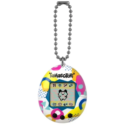 Bandai Tamagotchi Original Memphis Style - Interaktives virtuelles Haustier mit Farbdisplay, das es dir ermöglicht, dein Tamagotchi zu füttern, zu pflegen und mit ihm zu spielen. Perfekt für nostalgische Sammler und neue Fans!